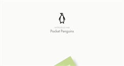 Desktop Screenshot of pocketpenguins.com